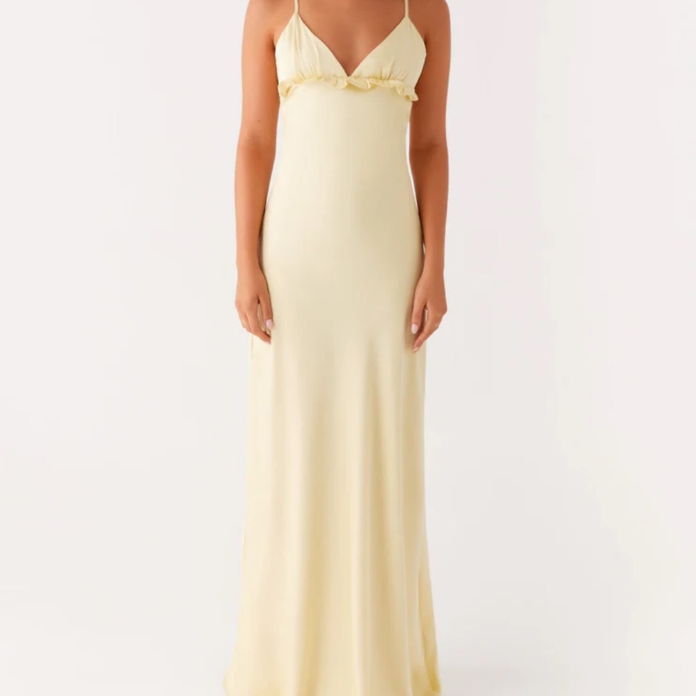 Peppermayo Light Yellow Maxi Dress - Picture 2 of 5